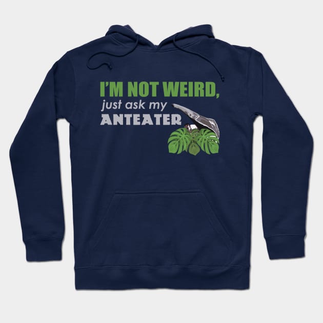 I'm not weird Hoodie by GeoCreate